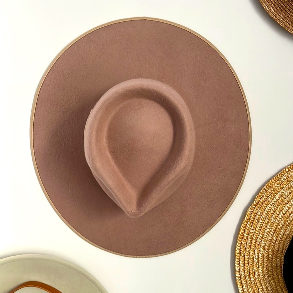 Mauve Lack of Color Fedora